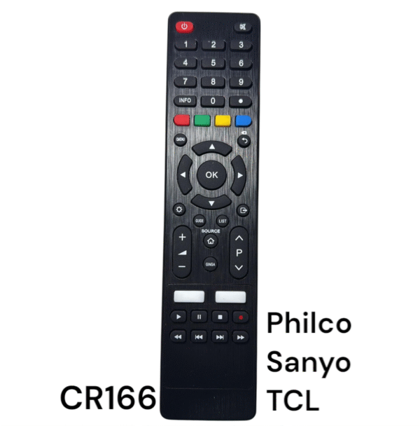 CONTROL REMOTO PHILCO - SANYO - TCL - LL1482 - 642- R5642