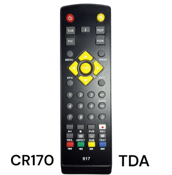 CR170 CONTROL REMOTO TDA - 917