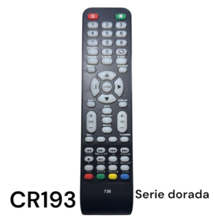 CONTROL REMOTO SERIE DORADA - 736