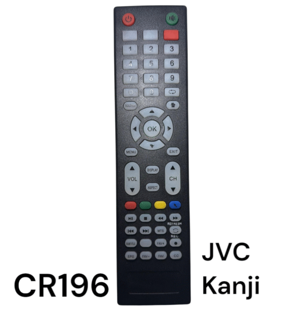 CR196 CONTROL REMOTO JVC - KANJI - RCU378