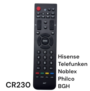 CONTROL REMOTO HISENSE - TELEFUNKEN - NOBLEX - PHILCO - BGH - 447