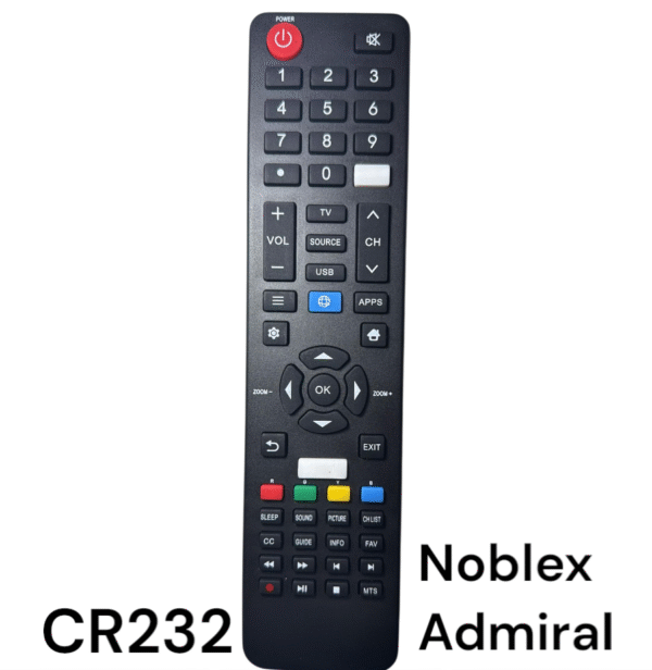 CR232 CONTROL REMOTO NOBLEX - ADMIRAL - 475 EB548