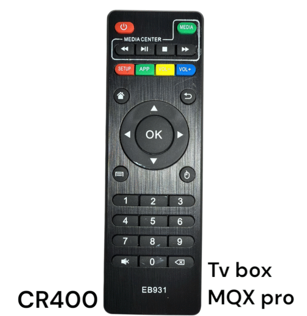 CONTROL REMOTO TVBOX - MQX pro - 460/ 647 / ML80 / EB931