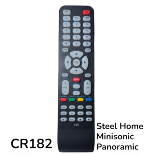 CONTROL REMOTO STEEL HOME - MINISONIC - PANORAMIC - ML24