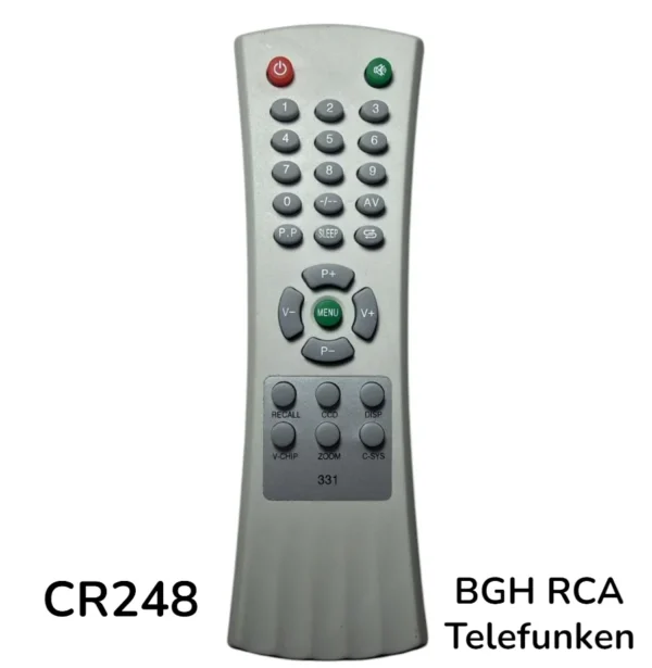 cr248 CONTROL REMOTO 331