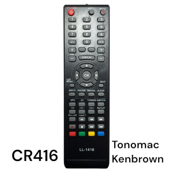 CONTROL REMOTO TV LCD LL-1416 - TONOMAC - KENBROWN