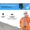 HANDY BAOFENG UV-5R KIT BI-BANDA 8W HASTA 12KM + 2 BATERíAS Y MANOS LIBRES WALKIE06