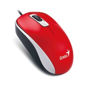 MOUSE ÓPTICO DX-110 ROJO GENIUS