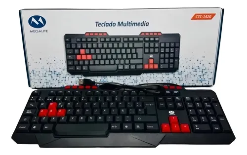 TECLADO MEGALITE CTC-1420