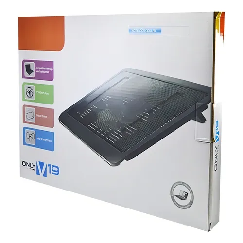 BASE CON COOLER PLANO PARA NOTEBOOK - ONLY