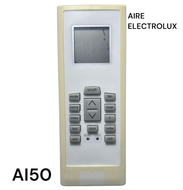 CONTROL REMOTO AIRE ACONDICIONADO ELECTROLUX