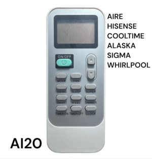 IMG-20250220-WA0006 (2) (22) CONTROL AIRE ACONDICONADO HISENSE - COOLTIME - ALASKA - SIGMA - WHIRLPOOL