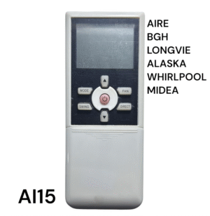 IMG-20250220-WA0006 (2) (28) CONTROL REMOTO AIRE ACONDICIONADO BGH - LONGVIE - ALASKA - MIDEA - WHIRLPOOL