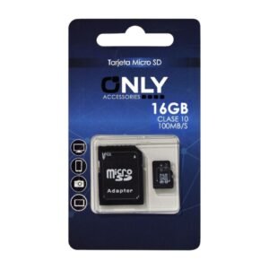 MEMORIA SD 16GB – CLASE 10 ONLY