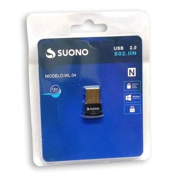 RECEPTOR WIFI SUONO WL.04 150 MBPS