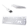 TECLADO SLIMSTAR  GENIUS USB 230 BLANCO