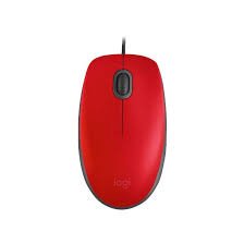 MOUSE SILENT LOGITECH M110 ROJO