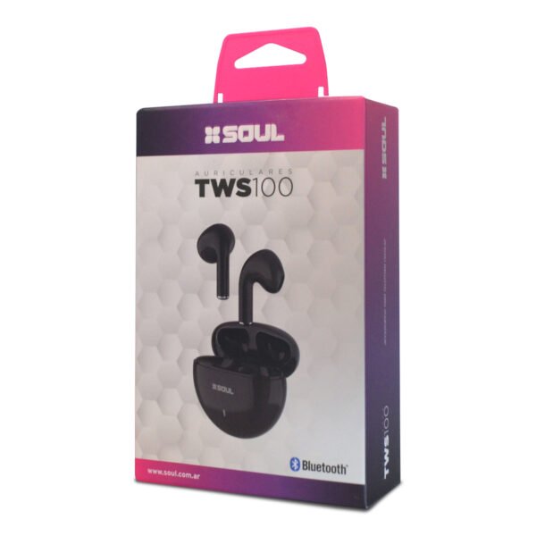Auriculares Bluetooth Soul TWS100 Negros