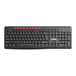 12161629_01Teclado TECLADO INALÁMBRICO OFFICE - SOUL - OW100 NEGRO