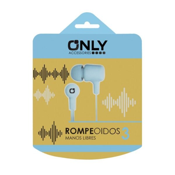 AURICULAR ROMPEOIDOS 3 CELESTE ONLY
