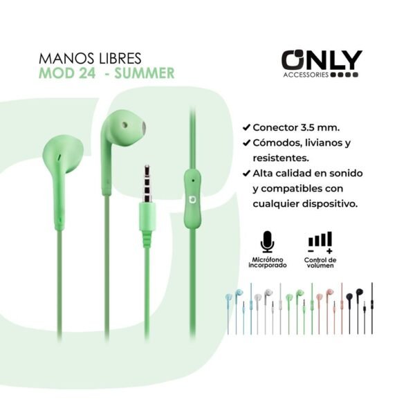 1628870976cd4d8a7ded26c17a5e07eb9e5e22dc97 MANOS LIBRES ONLY MOD24 SUMMER – VERDE
