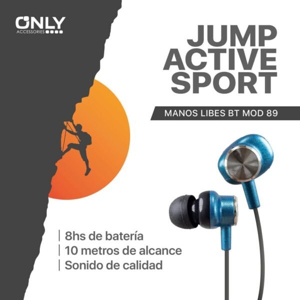 MANOS LIBRES BT MOD 89 – AZUL ONLY