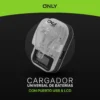 CARGADOR BATERIAS UNIVERSAL UN-LC1 ONLY