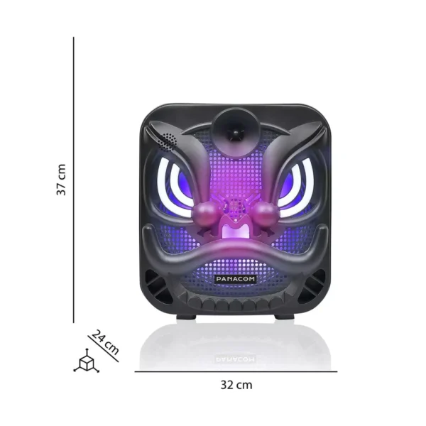 Parlante Panacom SP-3109 Recargable 12" 10W RGB