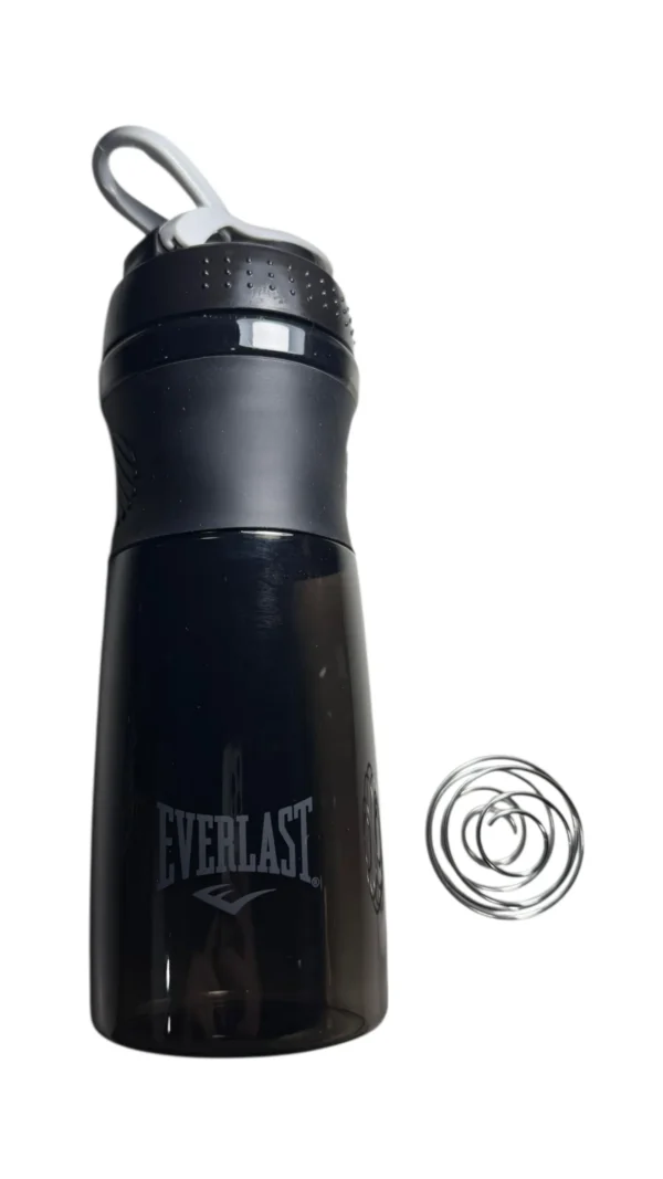 BOTELLA PLASTICA NEGRA 500ML EVERLAST