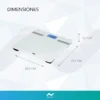 BALANZA PERSONAL NICTOM BP02BLANCO