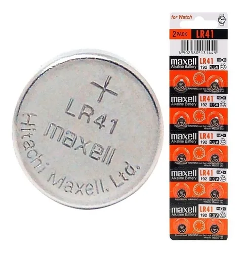 PILA ALCALINA LR-41  1.5V. MAXELL