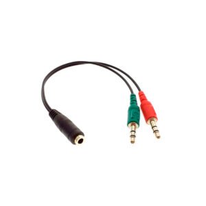 MLC70 Cable 2 hembras 3.5 a 1 macho 3.5 Megalite