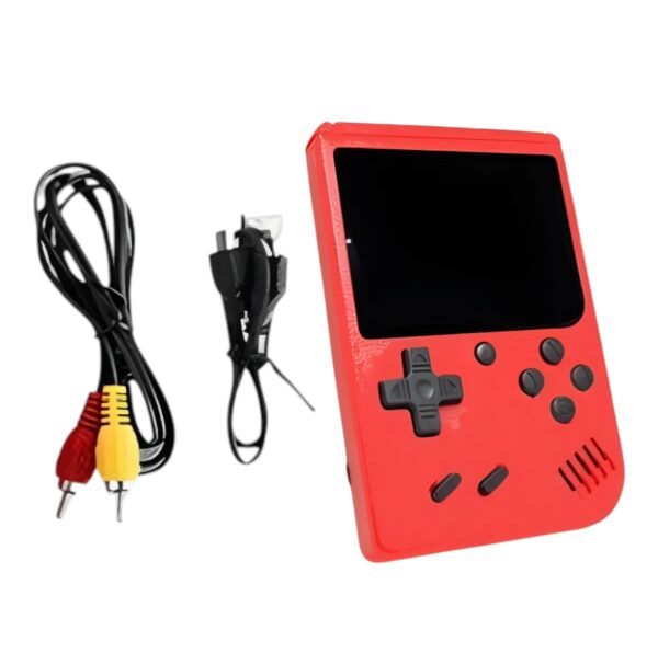 consola. CONSOLA 500 JUEGOS DE 8BITS PLUS QF-Y01 ROJA