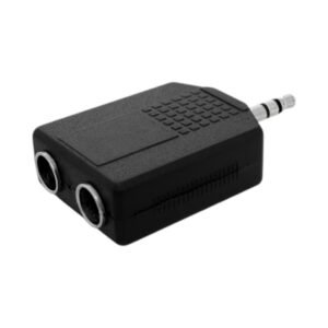 fichaaa FICHA ADAPTADORA PLUG 3.5 ST A 2 JACK 6.5 ST