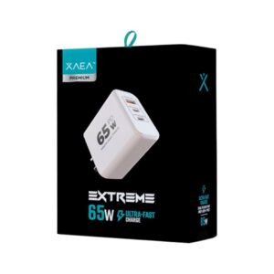 CARGADOR EXTREME 65W ULTRA-FAST CHARGE XAEA EXTREME PREMIUM MODX-616
