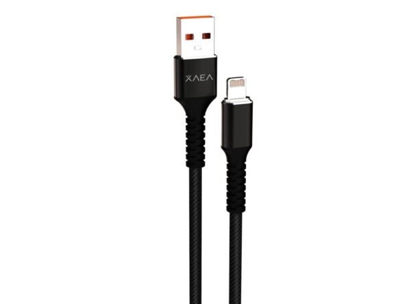 CABLE USB LIGHTNING THOR NEGRO MOD 26 ONLY  4.4Amp