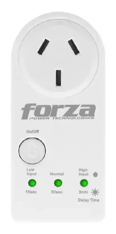 PROTECTOR DE VOLTAJE FORZA FVP-1202B-A ZION BLANCO