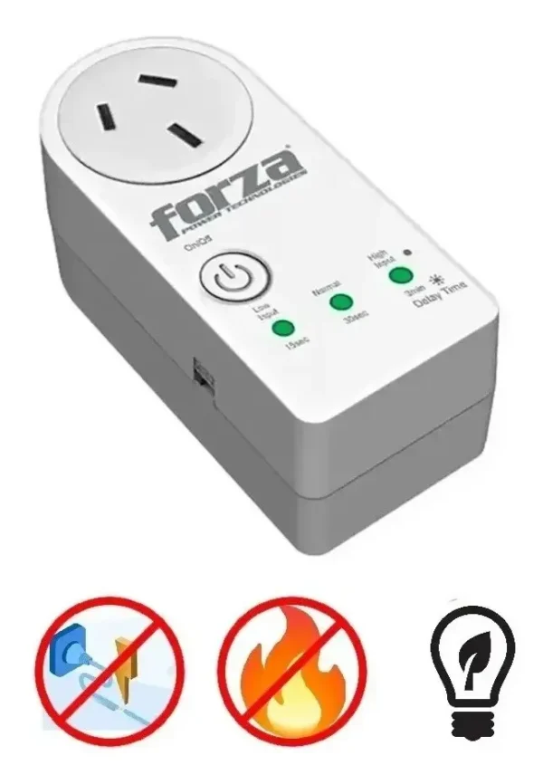 PROTECTOR DE VOLTAJE FORZA FVP-1202B-A ZION BLANCO