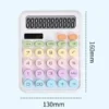 CALCULADORA CTATEA CT-818 DE COLORES PASTEL