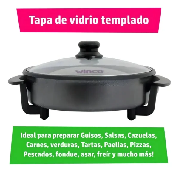 W52-MULTICOCINA ELECTRICA WINCO REDONDA