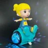 MUÑECA GIRATORIA CON LUCES