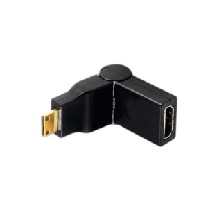 image (51) (1) FICHA ADAPTADORA MICRO HDMI  MACHO A HDMI  HEMBRA 180 GRADOS