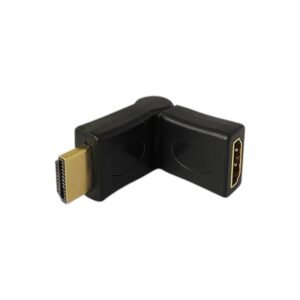 image (51) (7) FICHA ADAPTADORA HDMI  MACHO A HDMI  HEMBRA 180 GRADOS