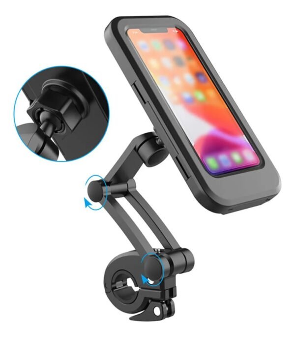 SOPORTE FUNDA PARA BICI MOTO PARA CELULAR A PRUEBA DE AGUA