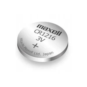 PILA LITIO CR-1216  3V. MAXELL