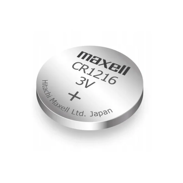 PILA LITIO CR-1216  3V. MAXELL