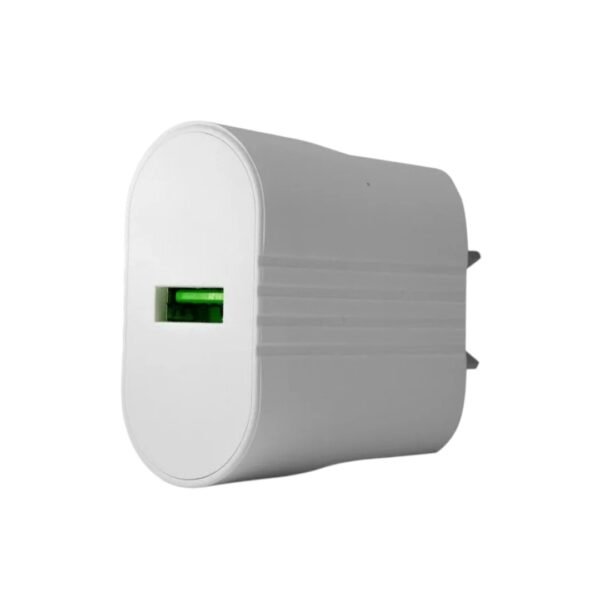 solid (3) CARGADOR SOLID 1USB+CABLE TIPO C 2.1A MOD 18 BLANCO ONLY