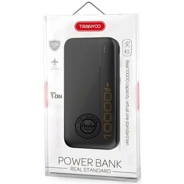 POWER BANK 10000MAH SEISA TRANYOO T-D04