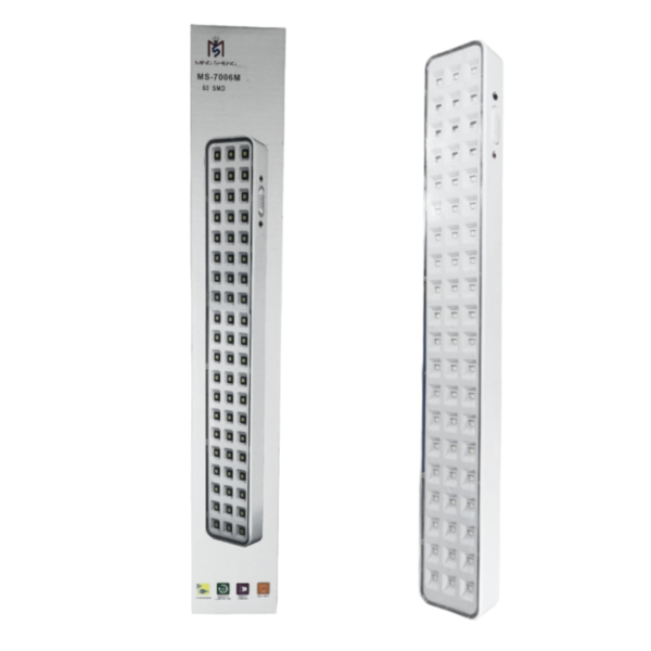 LUZ DE EMERGENCIA 60 LEDS MS-7006M