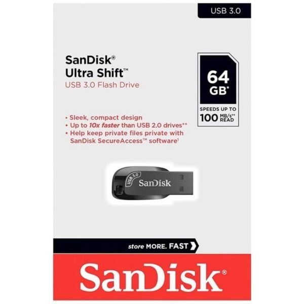 2 PENDRIVE SANDISK 64GB USB 3.0